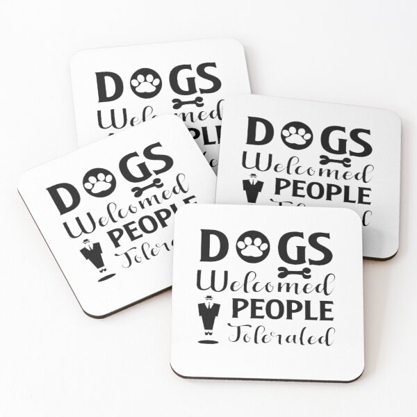 Item preview, dogs welcome people tolerated Essential T-Shirt designed and sold by Othinus.