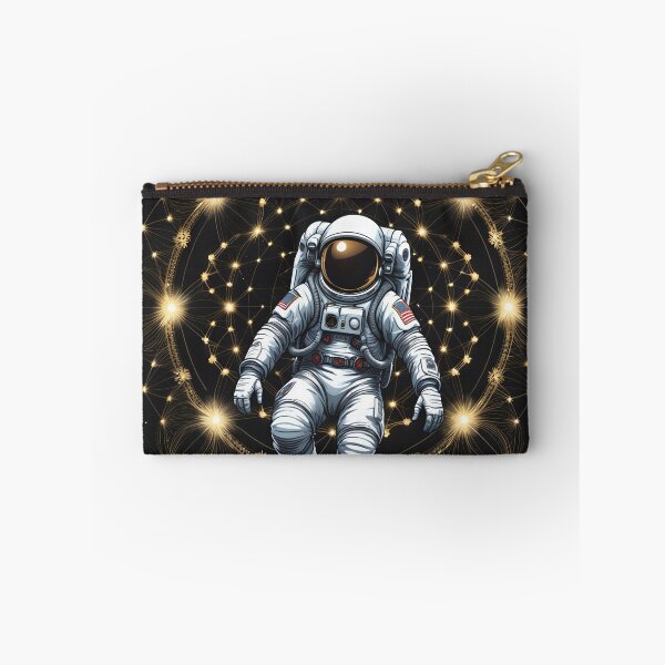 Item preview, Cosmic Astronaut - Sacred Geometry Stars And Space Design designed and sold by NeuralAuraArts.
