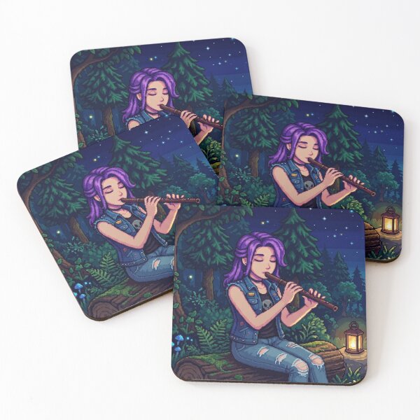 Item preview, Abigail playing the flute designed and sold by The King's general goods.
