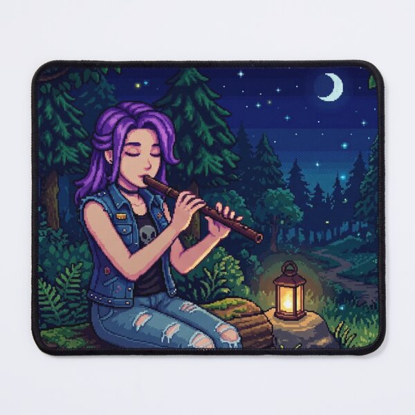 Item preview, Abigail playing the flute designed and sold by The King's general goods.