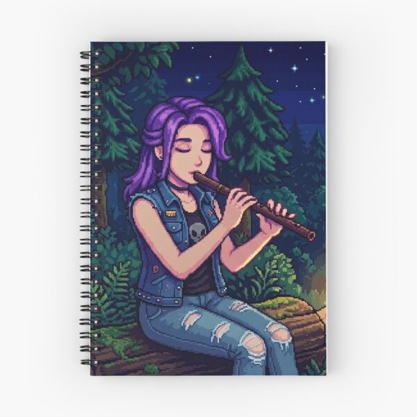 Item preview, Abigail playing the flute designed and sold by The King's general goods.