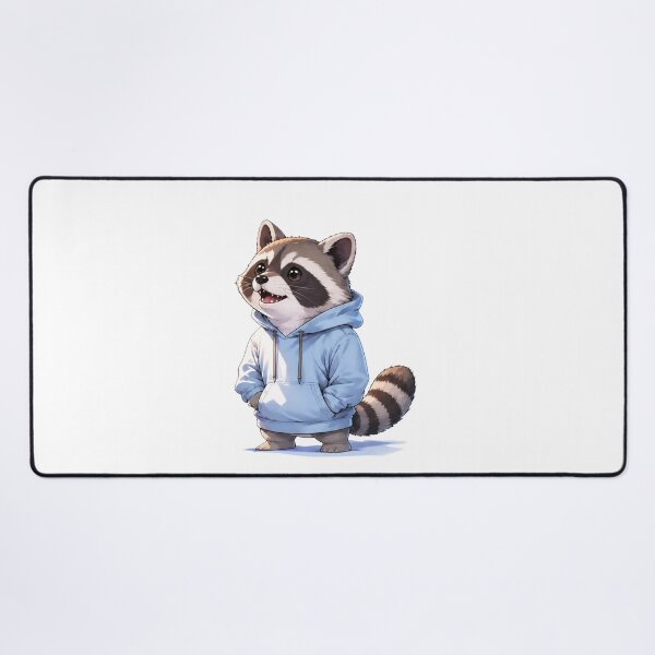 Item preview, Mischievous Raccoon Hoodie Crew designed and sold by Icareis-Studios.