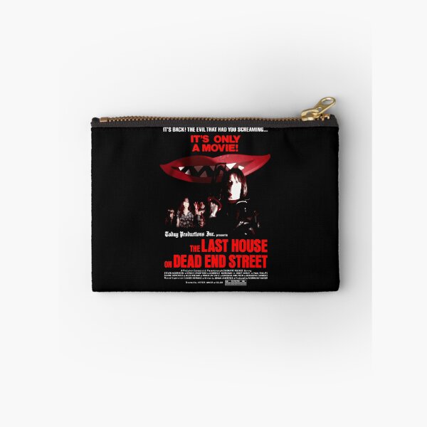 Item preview, Red Lips With Sharp Teeth Above Masked Figure Holding designed and sold by SMAGG.