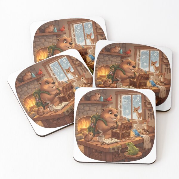Item preview, Happy Beaver Adventures – Crafting the Heirloom Music Box designed and sold by Clothes With Smiling Animals Walt Gral.