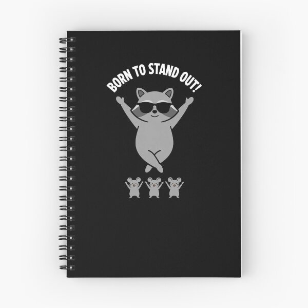 Item preview, Born to Stand Out Funny Dance Team Raccoon Dance Class Pun designed and sold by Yellowriversss.