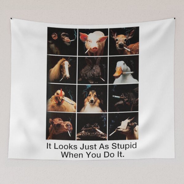 Item preview, Animales antiguos antitabaco designed and sold by erlyJohary.