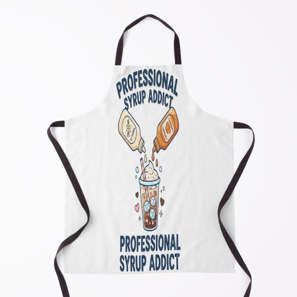 Item preview, Professional Syrup Addict Iced Coffee Lover Cute Cute Coffee Shop Design designed and sold by YourVibeMerch.