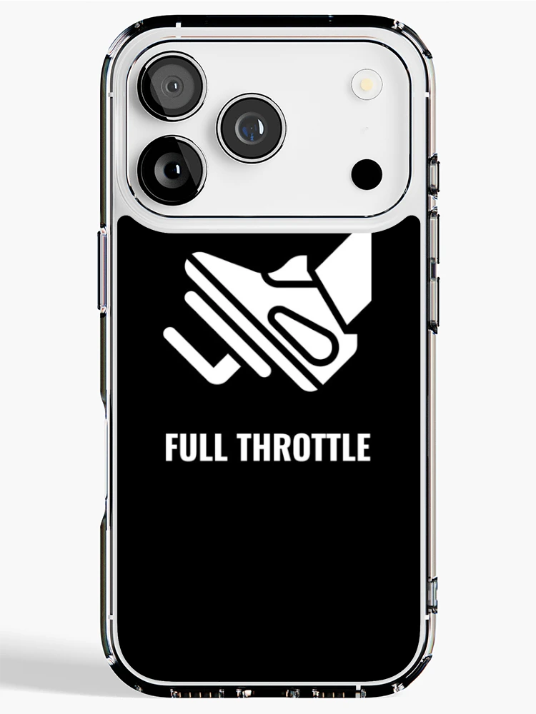 Imagen 1 de 5, Funda de iPhone con la obra Full Throttle - Performance Driving Design, diseñada y vendida por RageLine.