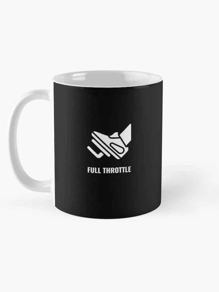 Thumbnail 5 of 6, Coffee Mug, Full Throttle - Performance Driving Design designed and sold by RageLine.