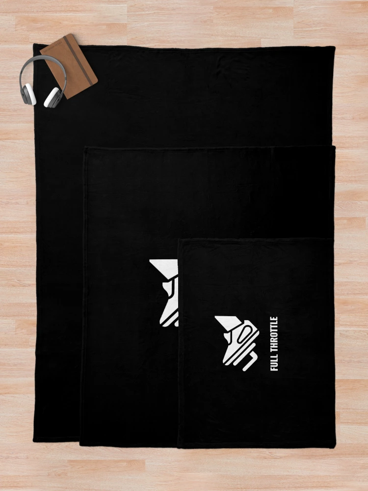 Thumbnail 5 of 6, Throw Blanket, Full Throttle - Performance Driving Design designed and sold by RageLine.