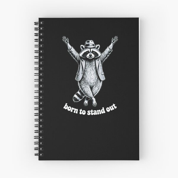 Item preview, Born to Stand Out Vintage Engraving Raccoon Etching Style Dance Crew designed and sold by Yellowriversss.