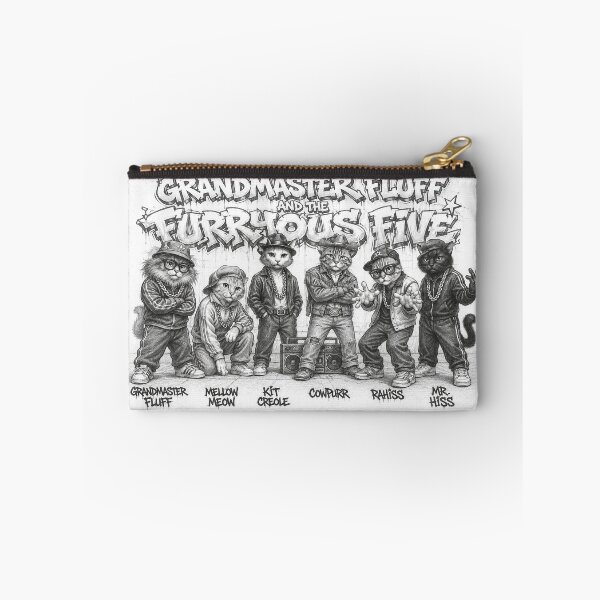 Item preview, Grandmaster Fluff and the Furryous Five designed and sold by As Yet Unknown.