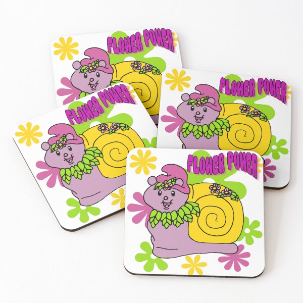 Item preview, Flower Power Snail designed and sold by Mousepelt.