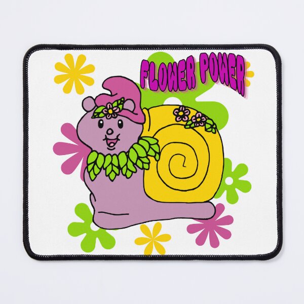 Item preview, Flower Power Snail designed and sold by Mousepelt.