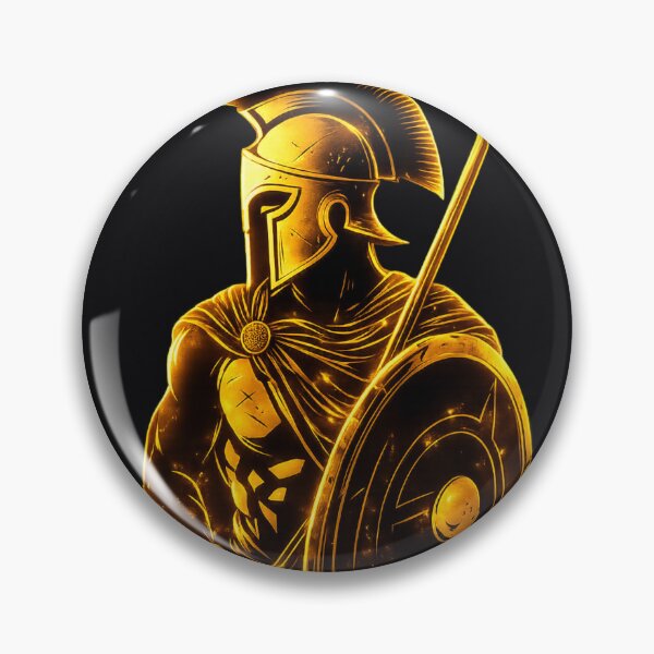 Item preview, Golden Warrior - Echo Of Heroic Paths designed and sold by iamdesigns14.