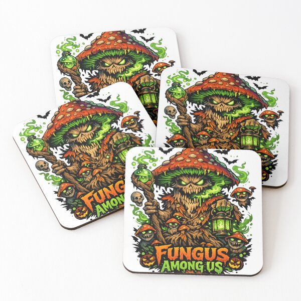Item preview, Fungus Among Us – Creepy Mushroom Monster Halloween T-Shirt designed and sold by D.Shop.
