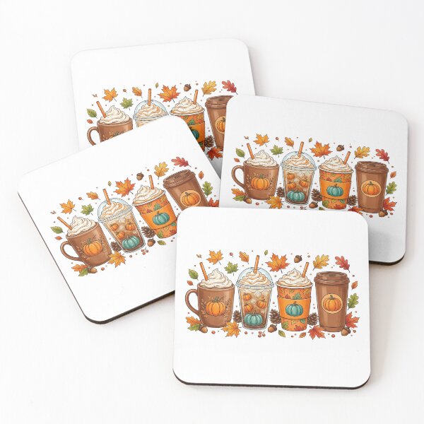 Item preview, Pumpkin Spice Latte Autumn Coffee Cups Cute Fall designed and sold by raedattia.