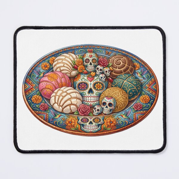 Item preview, Dia De Los Muertos Sugar Skull Cross designed and sold by BetweenForms.