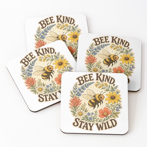 Item preview, Bee Kind, Stay Wild designed and sold by sabily.