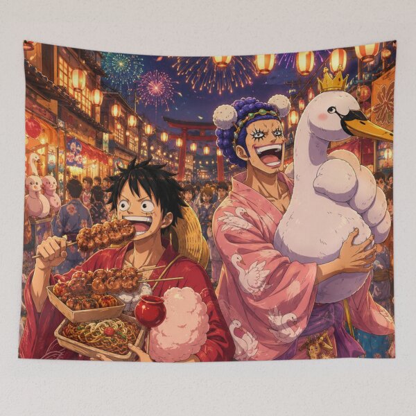 Aperçu de l'œuvre Luffy et Bonchan créée et vendue par jinwooo.