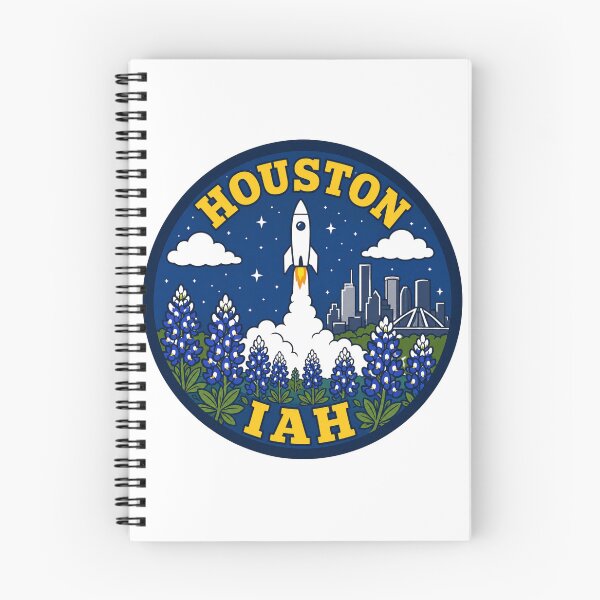 Item preview, Houston IAH Airport Code Travel Sticker designed and sold by Martin's_Design.