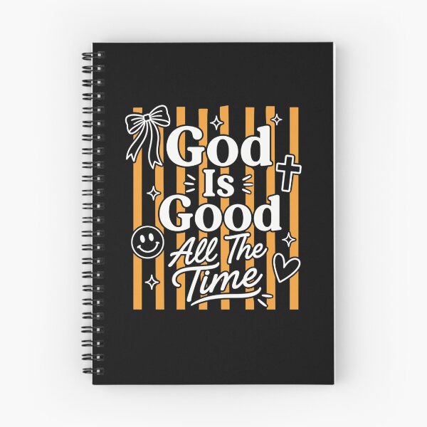 Item preview, God Is Good All The Time Aesthetic Retro Christian Bow and Smiley designed and sold by haitrieuic96.