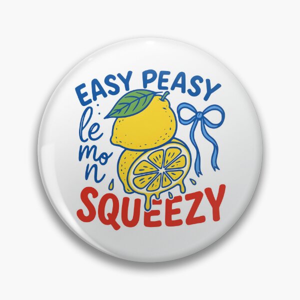 Item preview, Easy Peasy Lemon Squeezy designed and sold by CharmiA Fox.