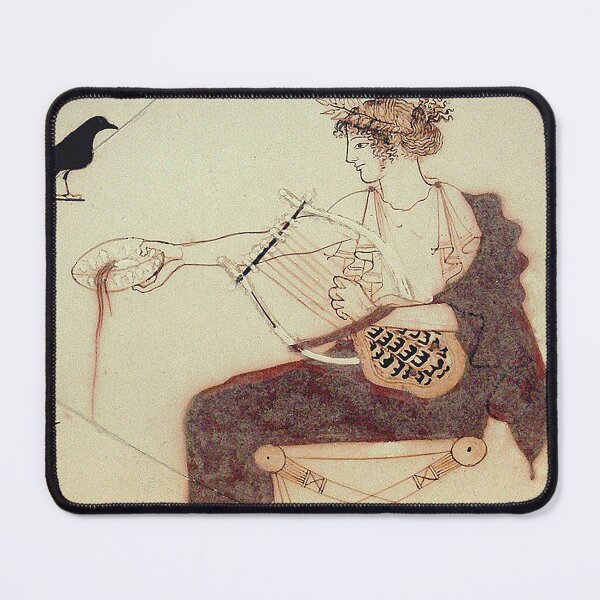Item preview, Kylix of Apollo - Ancient Greek Vase Art designed and sold by PrintondemArt.