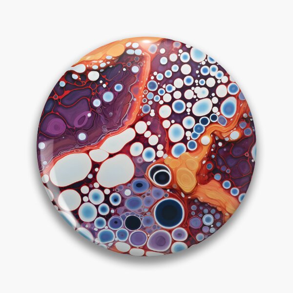 Item preview, Aboriginal Inspired Art - Fluid Crimson Cell Flow designed and sold by GrinGalore.