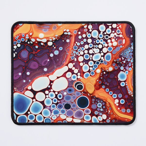 Item preview, Aboriginal Inspired Art - Fluid Crimson Cell Flow designed and sold by GrinGalore.