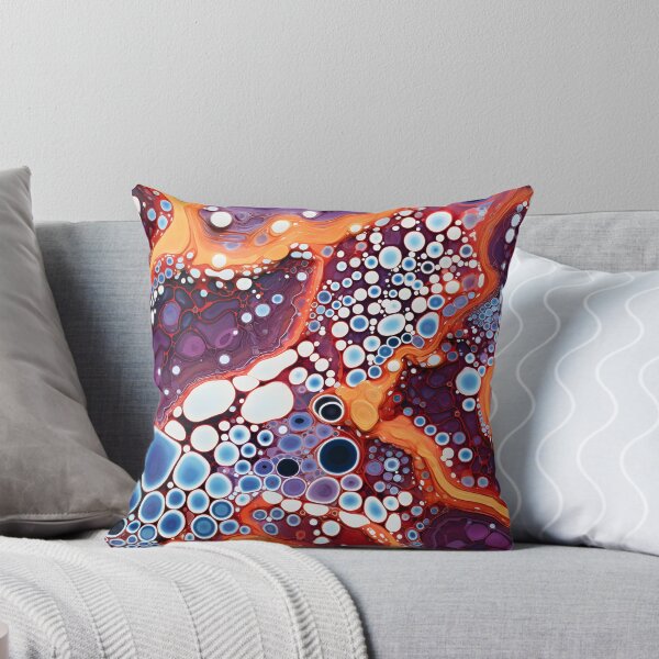 Item preview, Aboriginal Inspired Art - Fluid Crimson Cell Flow designed and sold by GrinGalore.