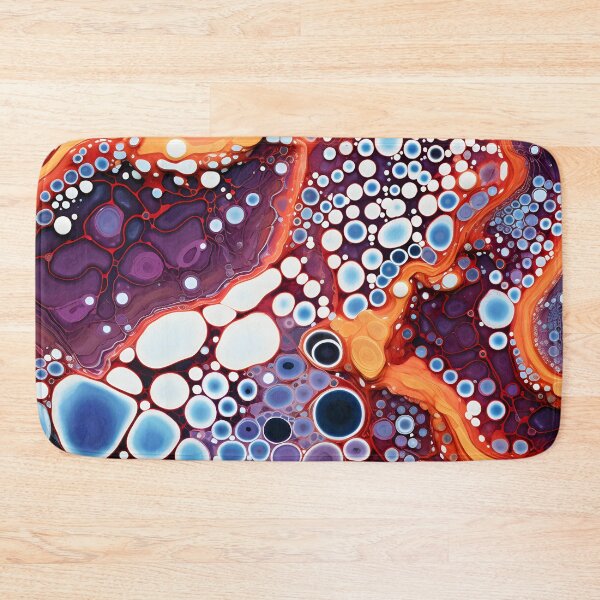 Item preview, Aboriginal Inspired Art - Fluid Crimson Cell Flow designed and sold by GrinGalore.