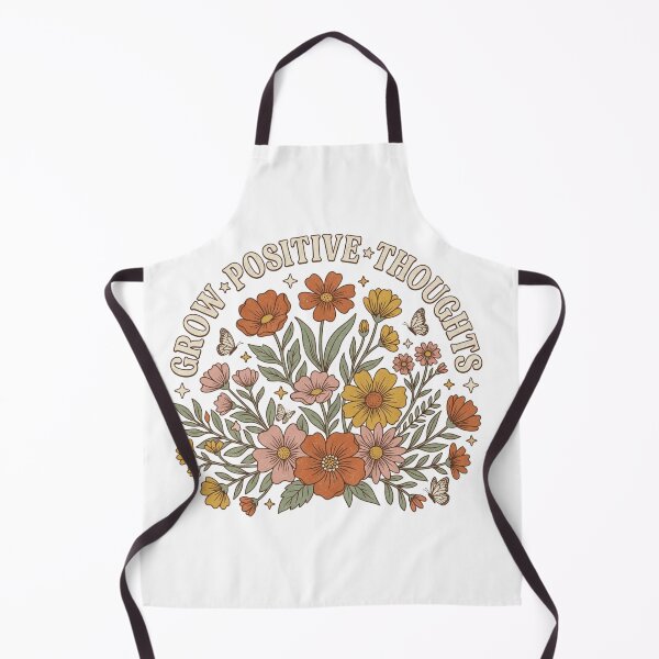 Item preview, Grow Positive Thoughts Retro Wildflowers Botanical Mental Health designed and sold by raedattia.