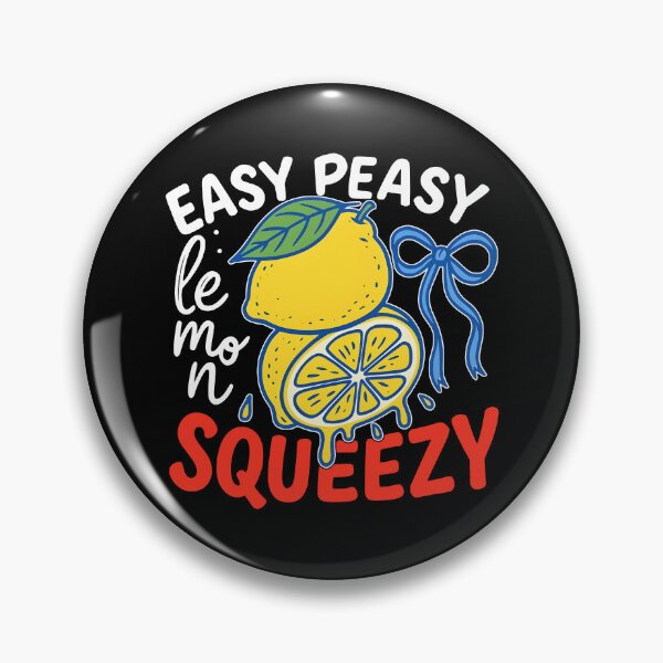 Item preview, Easy Peasy Lemon Squeezy designed and sold by CharmiA Fox.
