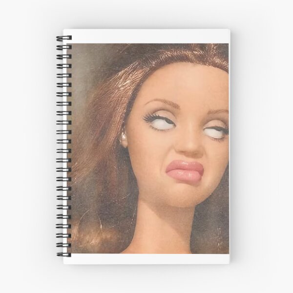 Item preview, Funny Eye Roll Doll Face Meme Disgusted Reaction designed and sold by Devilians92.