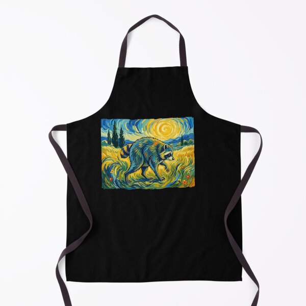 Item preview, Van Gogh Jimothy Raccoon Animal Graphic Artwork designed and sold by Juansustait.