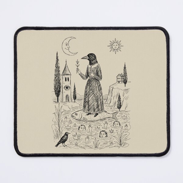 Item preview, Crow Moon Ritual - Whimsical Horror designed and sold by bapupa.