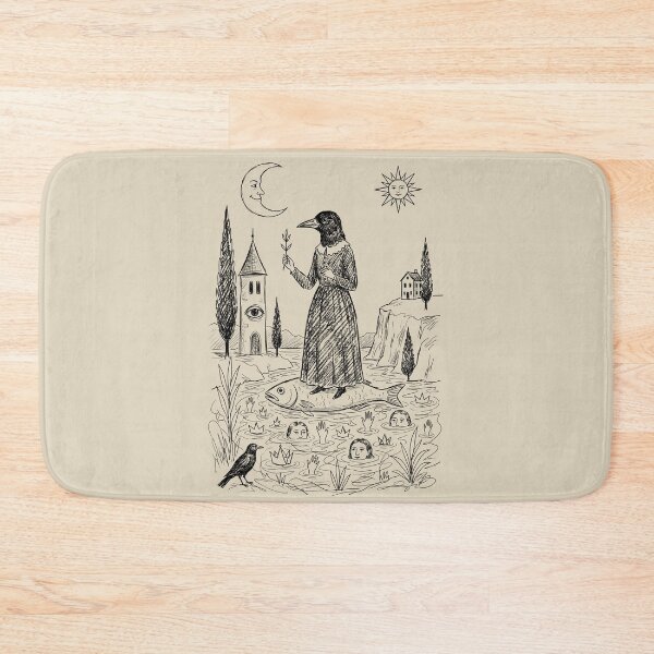 Item preview, Crow Moon Ritual - Whimsical Horror designed and sold by bapupa.