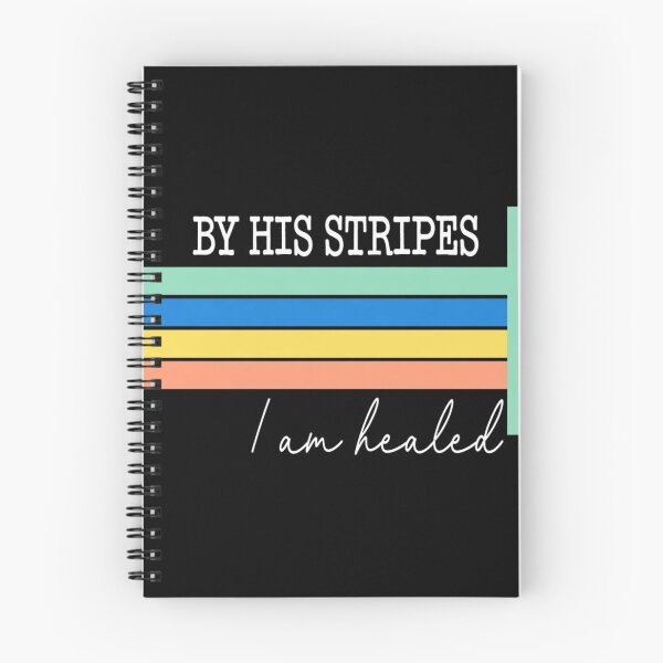 Item preview, Retro By His Stripes I Am Healed Bible Verse Cross designed and sold by haitrieuic96.
