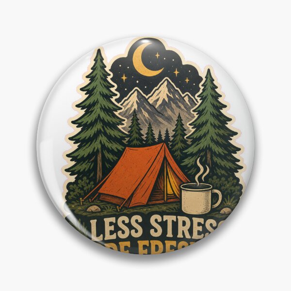 Item preview, Less Stress, More Fresh Air designed and sold by sabily.