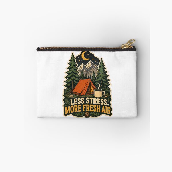 Item preview, Less Stress, More Fresh Air designed and sold by sabily.