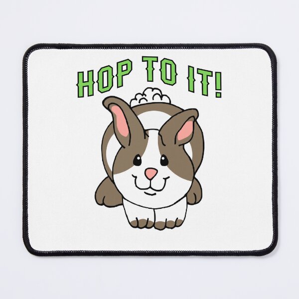 Item preview, Hop To It, Little Bunny! designed and sold by Mousepelt.