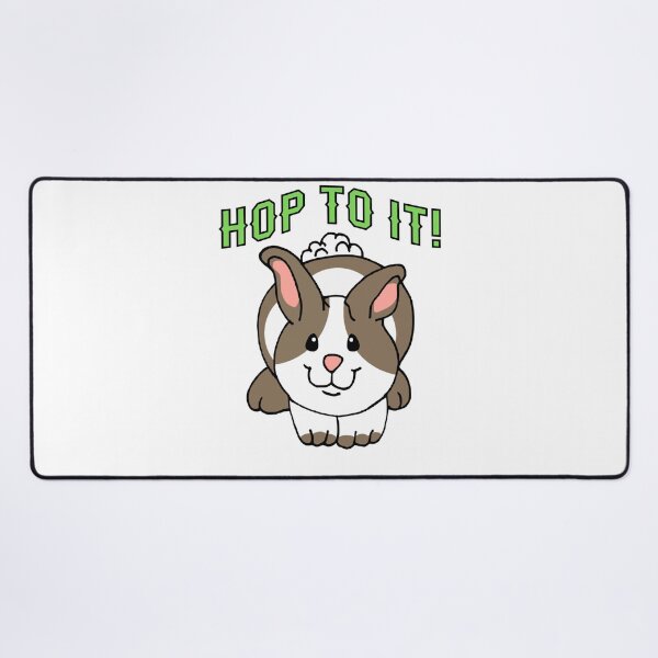 Item preview, Hop To It, Little Bunny! designed and sold by Mousepelt.