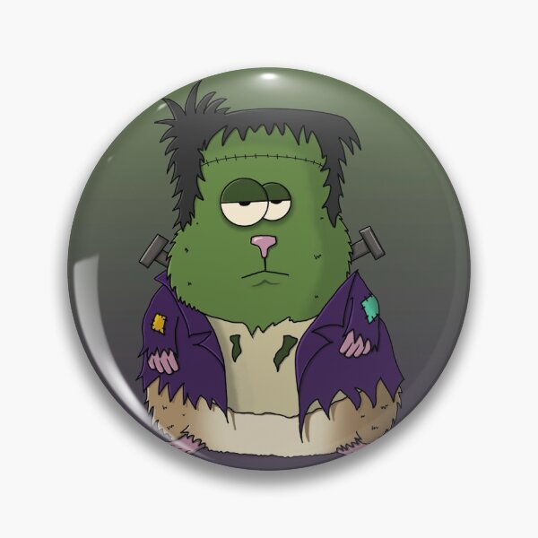 Item preview, Cute Frankenstein Hamster Spooky Halloween Animal Art designed and sold by Englandbear.