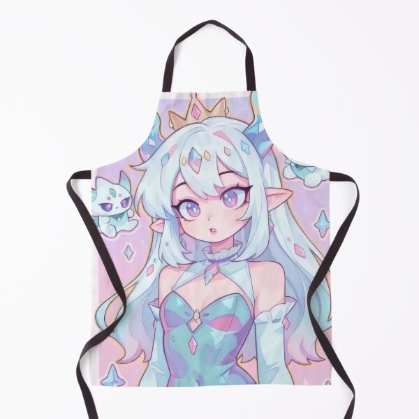 Item preview, Crystal Spirit Princess & Magical Familiars - Pastel Fantasy Anime Art designed and sold by Billy Morfo™.