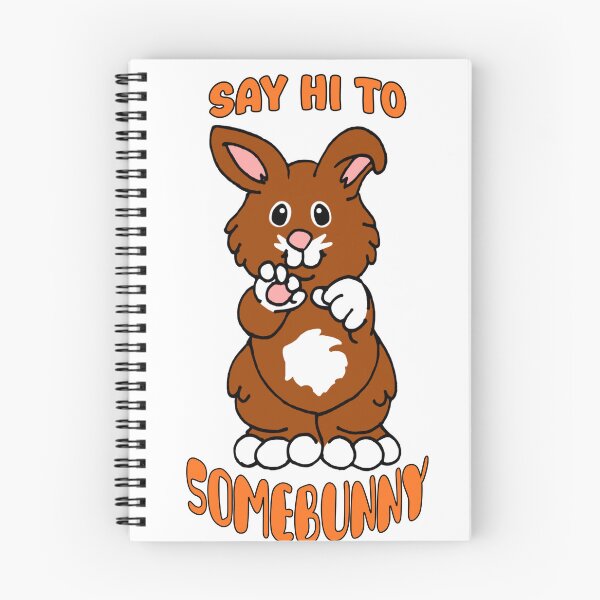Item preview, Say Hi to Somebunny designed and sold by Mousepelt.