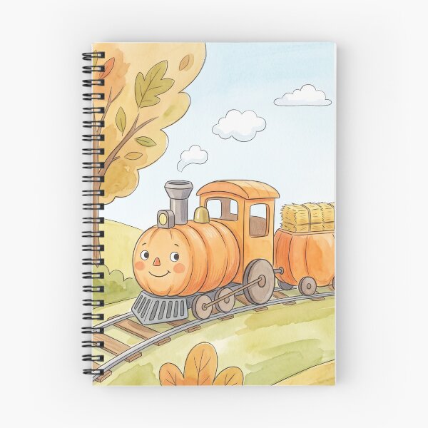 Item preview, Pumpkin Train Express designed and sold by Softie Sticker Studio.