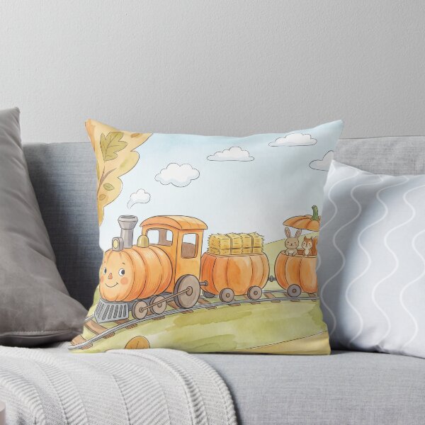 Item preview, Pumpkin Train Express designed and sold by Softie Sticker Studio.