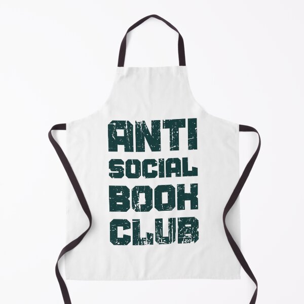 Item preview, Anti Social Book Club Distressed Vintage Reader Shirt | Bookworm Introvert T-Shirt designed and sold by PixelDockStudio.