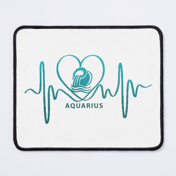 Item preview, My heart beats for Aquarius sign designed and sold by MoonHoneybyImani.